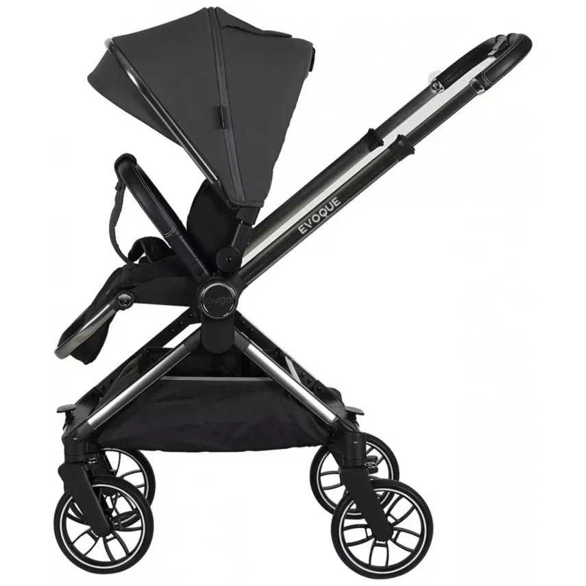 Prego 2425 Evoque I-Size Bebek Arabası Gri - 3