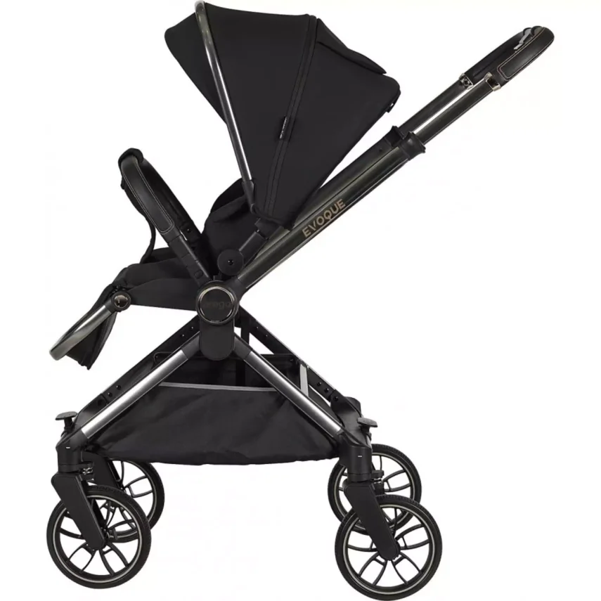 Prego 2425 Evoque I-Size Bebek Arabası Siyah - 2