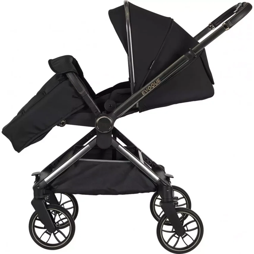 Prego 2425 Evoque I-Size Bebek Arabası Siyah - 5