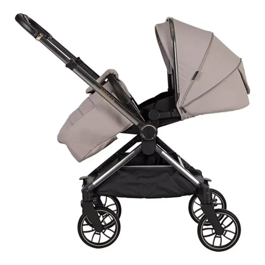 Prego 2425 Evoque I-Size Travel Sistem Bebek Arabası Bej - 5