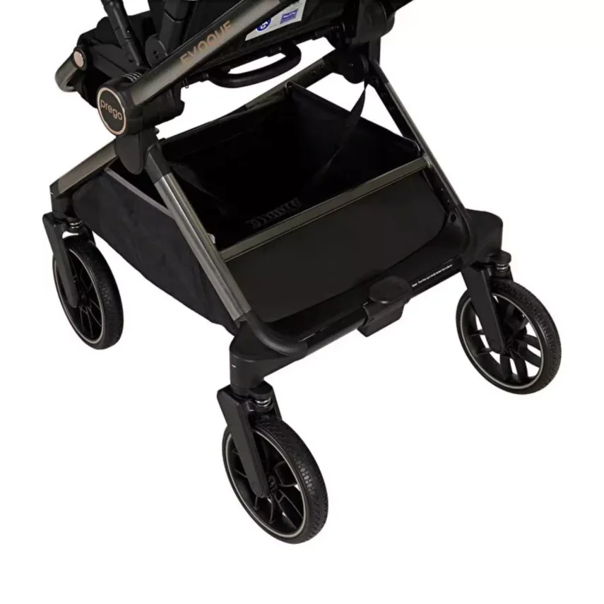Prego 2425 Evoque I-Size Travel Sistem Bebek Arabası Bej - 6