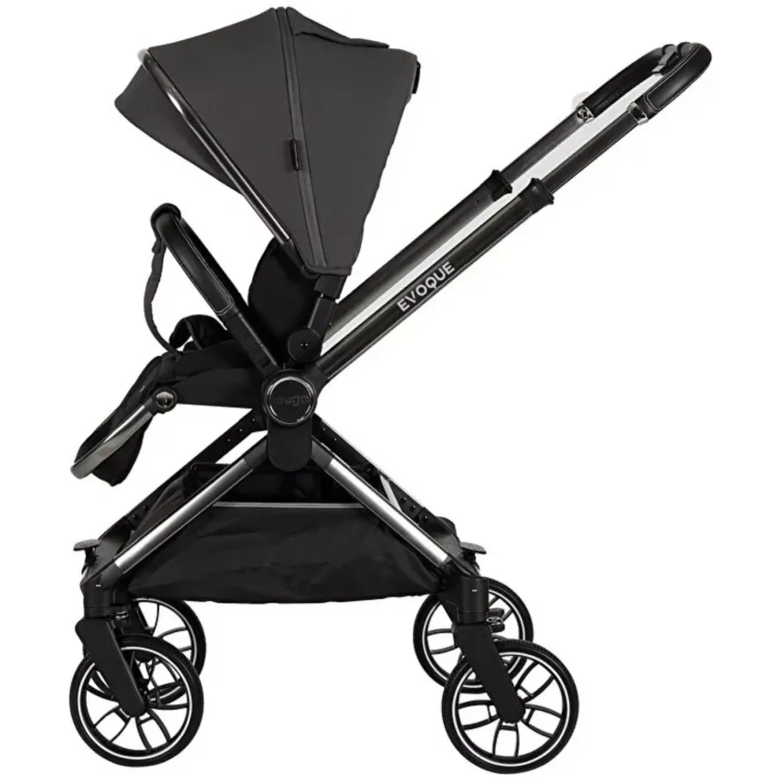 Prego 2425 Evoque I-Size Travel Sistem Bebek Arabası Gri - 3