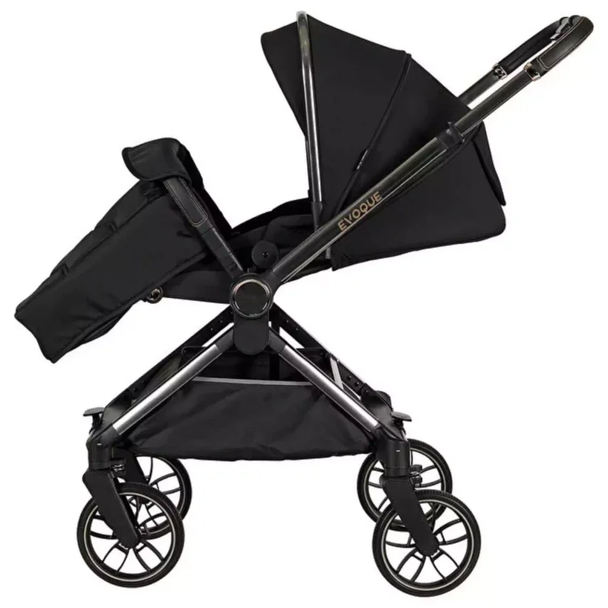 Prego 2425 Evoque I-Size Travel Sistem Bebek Arabası Siyah - 5