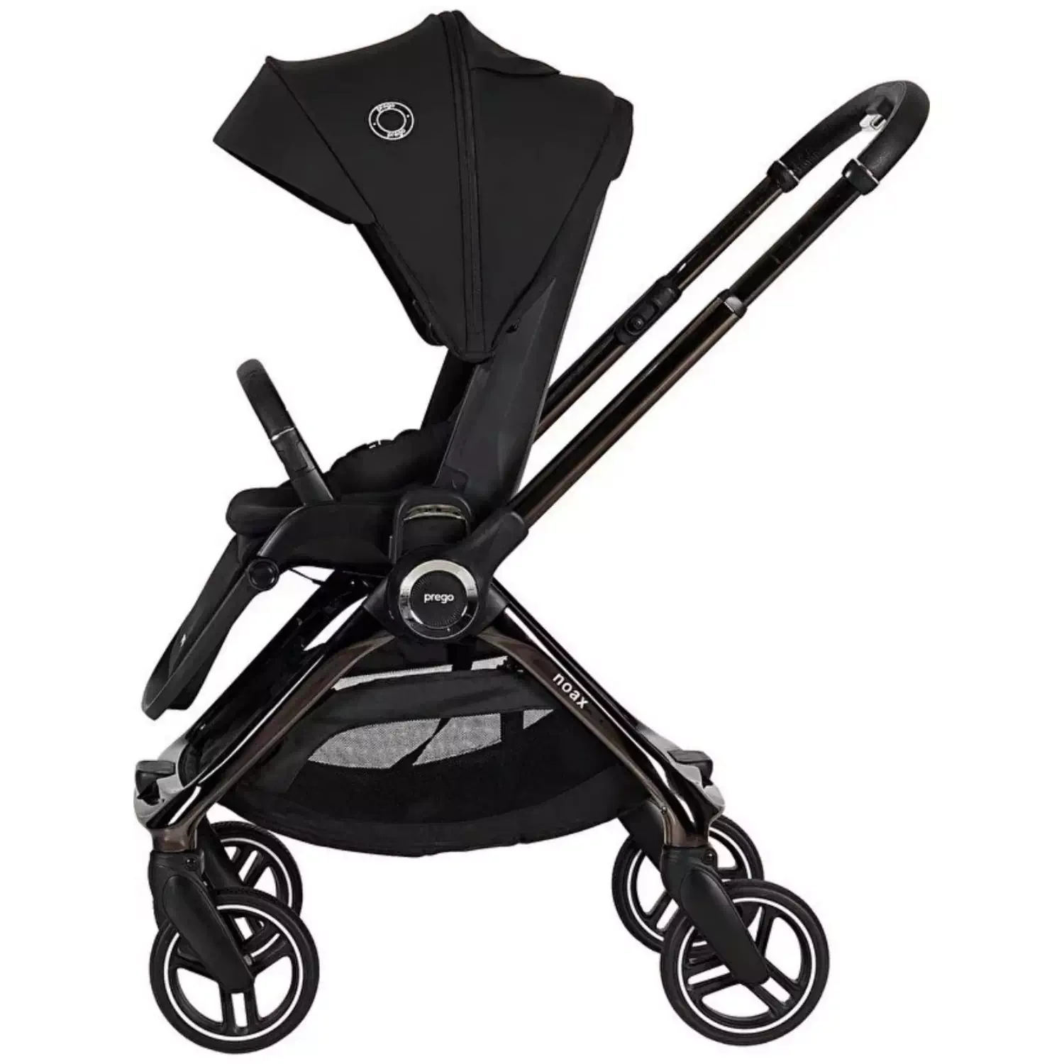 Prego 2440 Noax Zenofix Travel Sistem Bebek Arabası Siyah