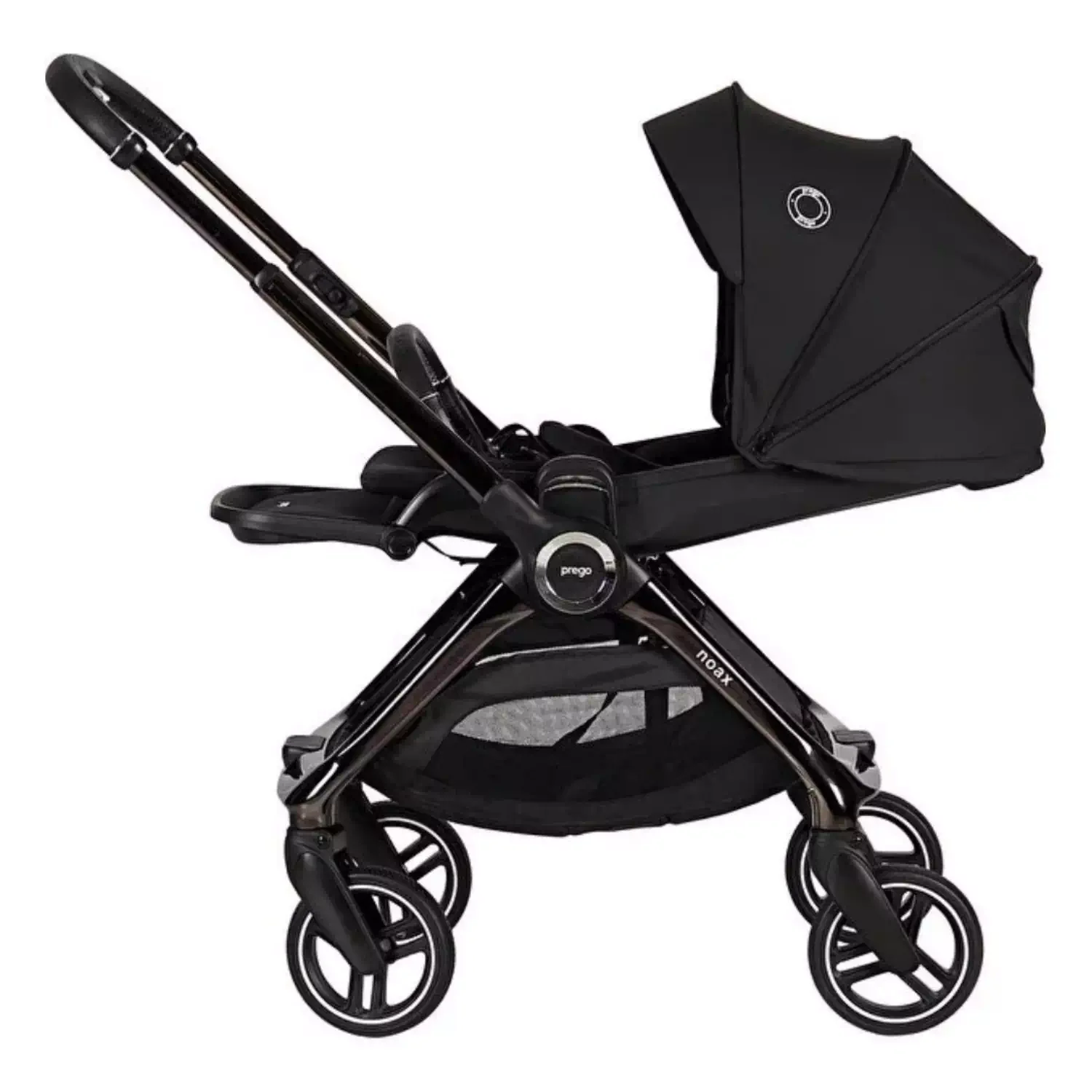 Prego 2440 Noax Zenofix Travel Sistem Bebek Arabası Siyah