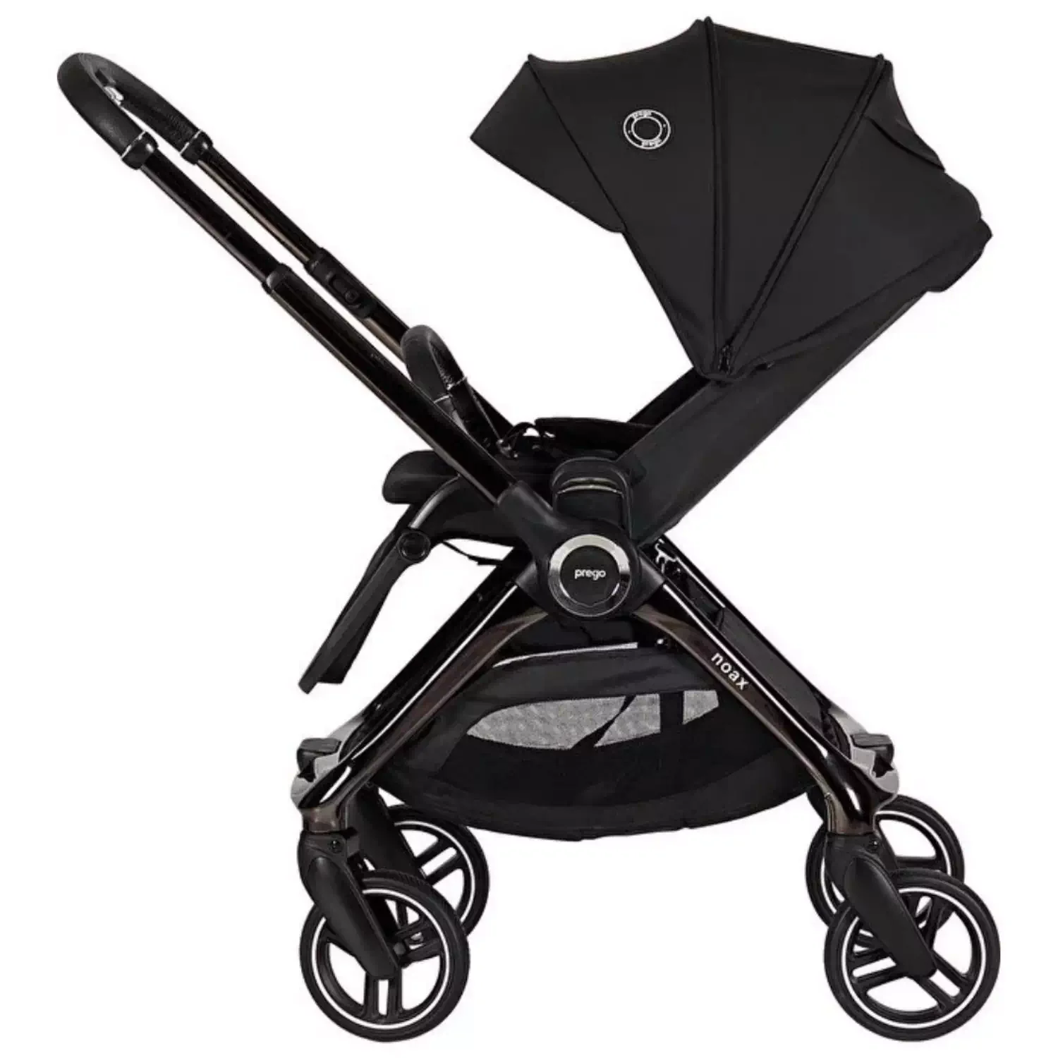 Prego 2440 Noax Zenofix Travel Sistem Bebek Arabası Siyah