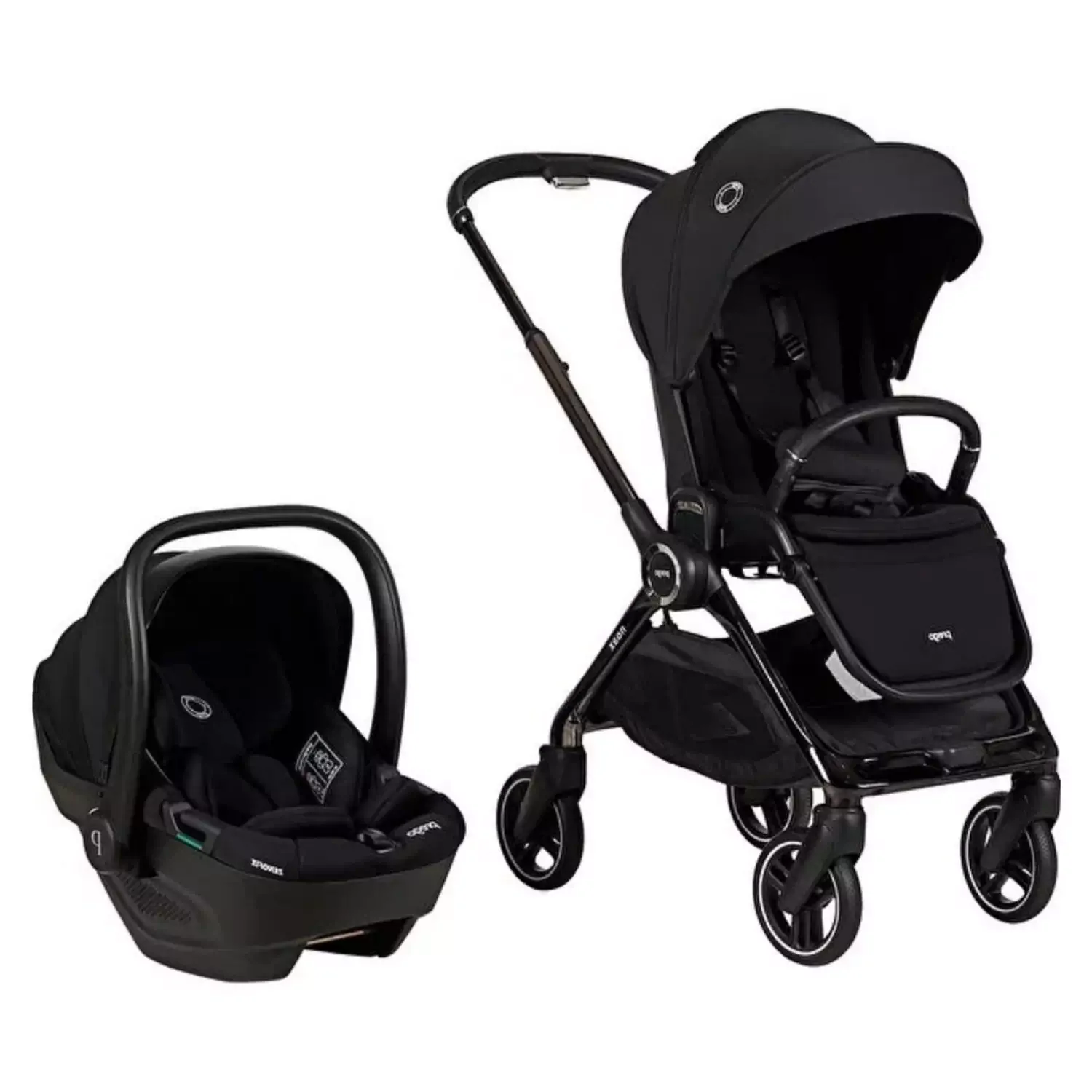 Prego 2440 Noax Zenofix Travel Sistem Bebek Arabası Siyah
