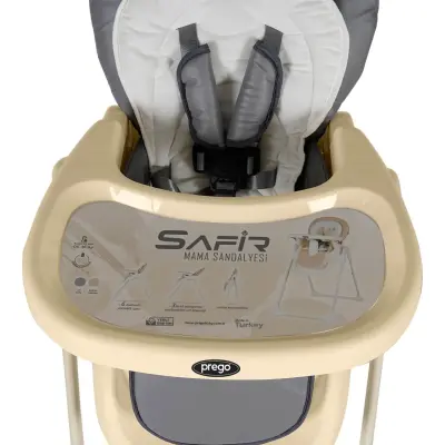 Prego 3006 Safir Mama Sandalyesi Gri - 6