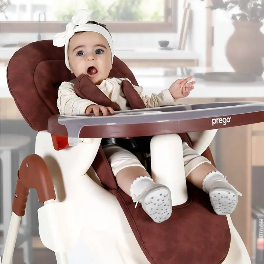 Prego 3032 Mio Deluxe Mama Sandalyesi Gül Kurusu - 4