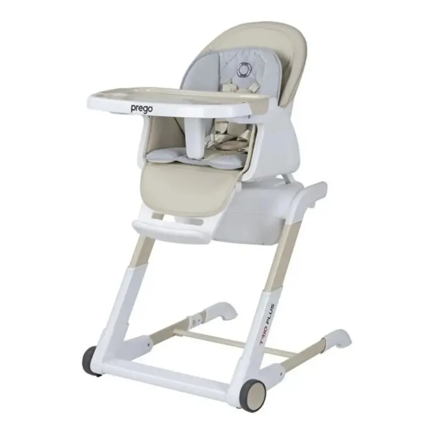 Prego 4029 Trio Plus Fonksiyonel Mama Sandalyesi ve Ana Kucağı Bej - 3