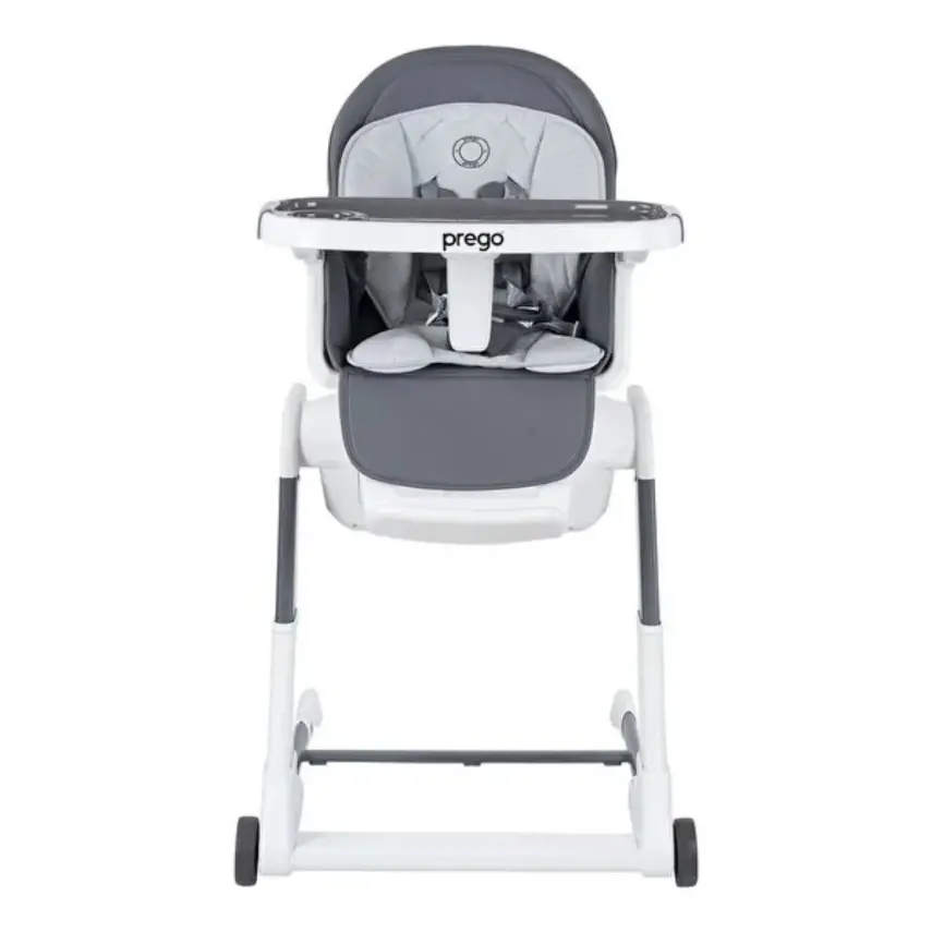 Prego 4029 Trio Plus Fonksiyonel Mama Sandalyesi ve Ana Kucağı Gri - 5