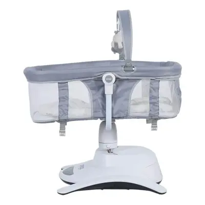 Prego 4086 Yummy Portbebeli Müzikli Elektrikli Sallanabilir Beşik Gri - 11