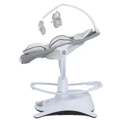 Prego 4086 Yummy Uzaktan Kumandalı Elektrikli Beşik Gri (1)