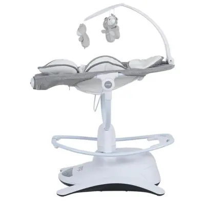 Prego 4086 Yummy Uzaktan Kumandalı Elektrikli Beşik Gri - 10