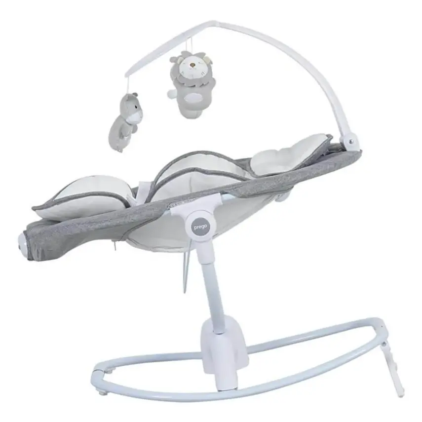 Prego 4086 Yummy Uzaktan Kumandalı Elektrikli Beşik Gri - 18