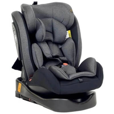Prego 4088 Strongfix  360° Dönebilen 0-36 kg Isofix'li Oto Koltuğu Füme - 1