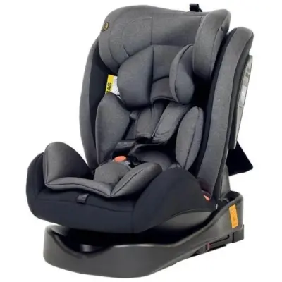 Prego 4088 Strongfix  360° Dönebilen 0-36 kg Isofix'li Oto Koltuğu Füme - 2