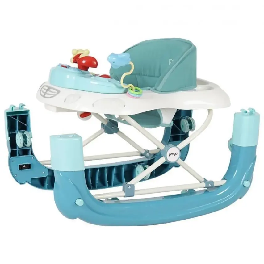 Prego 5082 Digo Bebek Yürüteci Mavi - 4