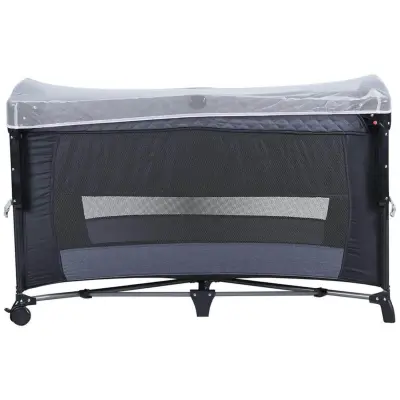 Prego 8040 Miami Premium Anne Yanı Oyun Parkı 70x120 cm Füme - 3