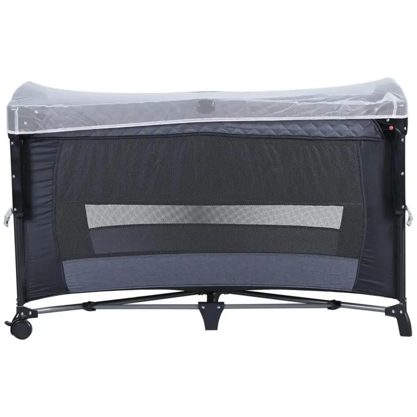 Prego 8040 Miami Premium Anne Yanı Oyun Parkı 70x120 cm Füme - 3