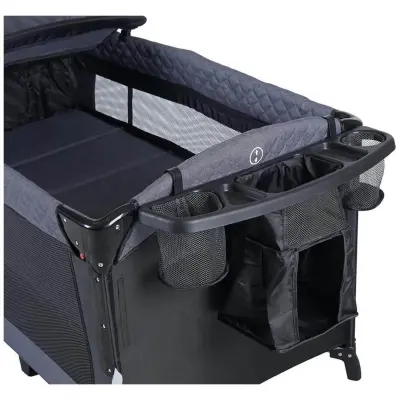 Prego 8040 Miami Premium Anne Yanı Oyun Parkı 70x120 cm Füme - 8