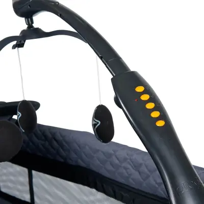 Prego 8040 Miami Premium Anne Yanı Oyun Parkı 70x120 cm Füme - 7