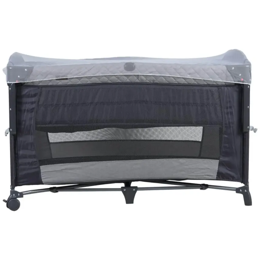 Prego 8040 Miami Premium Anne Yanı Oyun Parkı 70x120 cm Gri - 9