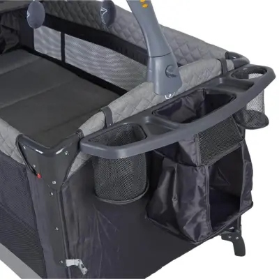 Prego 8040 Miami Premium Anne Yanı Oyun Parkı 70x120 cm Gri - 15