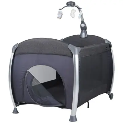 Prego 8060 Elegance Müzikli Işıklı Oyuncaklı Oyun Park 70X110 Cm Gri - 4