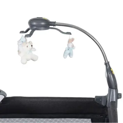 Prego 8060 Elegance Müzikli Işıklı Oyuncaklı Oyun Park 70X110 Cm Gri - 10