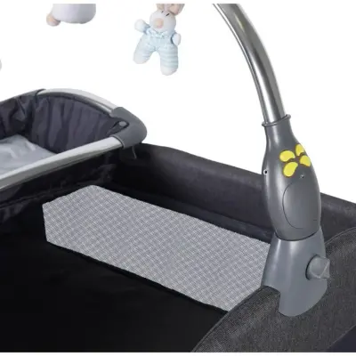 Prego 8060 Elegance Müzikli Işıklı Oyuncaklı Oyun Park 70X110 Cm Gri - 9