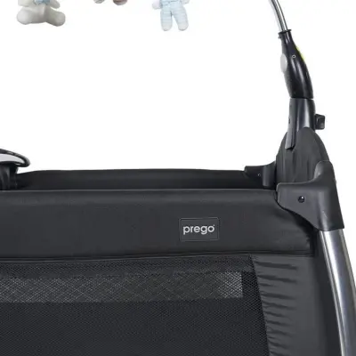 Prego 8060 Elegance Müzikli Işıklı Oyuncaklı Oyun Park 70x110 cm Siyah - 7