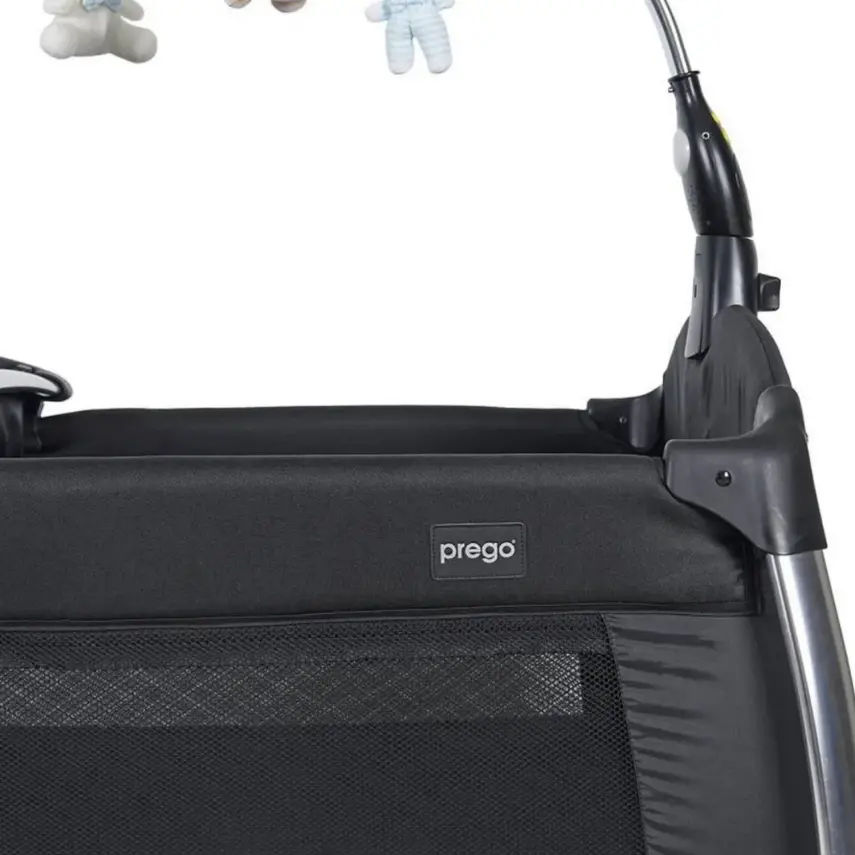 Prego 8060 Elegance Müzikli Işıklı Oyuncaklı Oyun Park 70x110 cm Siyah - 7