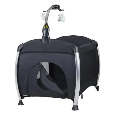 Prego 8060 Elegance Müzikli Işıklı Oyuncaklı Oyun Park 70x110 cm Siyah - 3