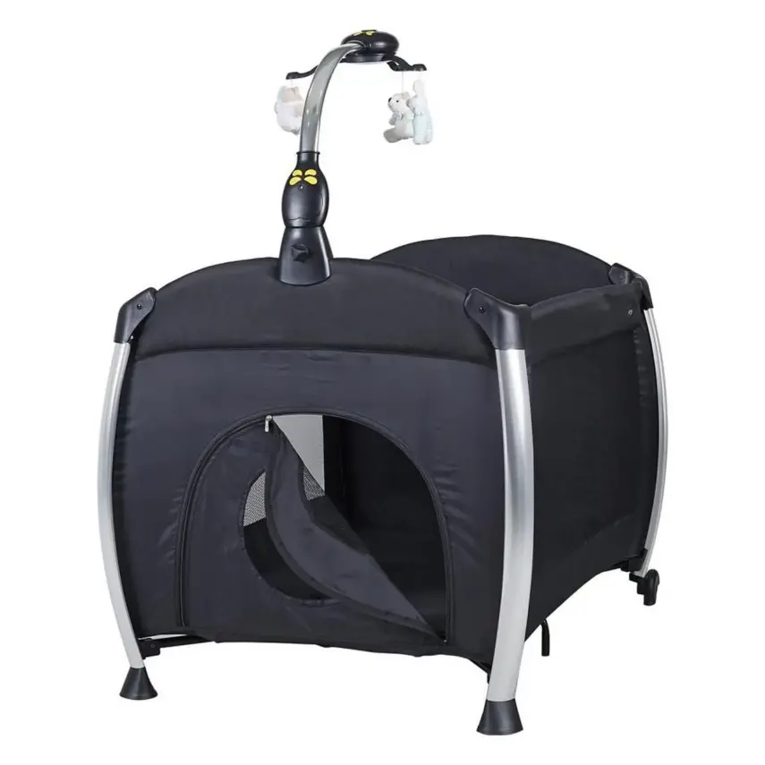 Prego 8060 Elegance Müzikli Işıklı Oyuncaklı Oyun Park 70x110 cm Siyah - 3