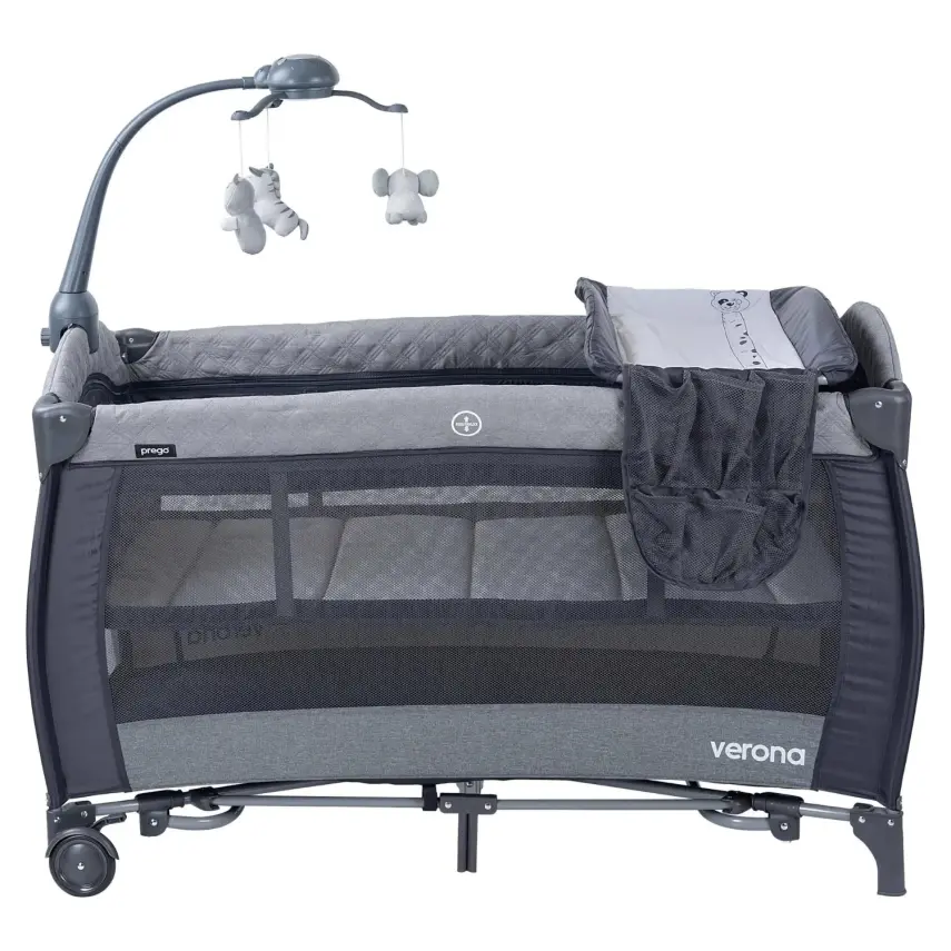 Prego 8065 Verona Oyun Parkı 70x120 cm Gri - 3