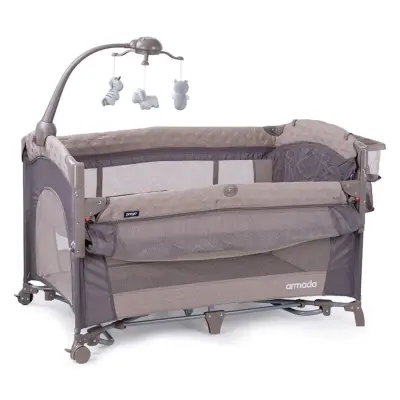 Prego 8067 Armada Anne Yanı Oyun Parkı 70x120 cm Bej - 3