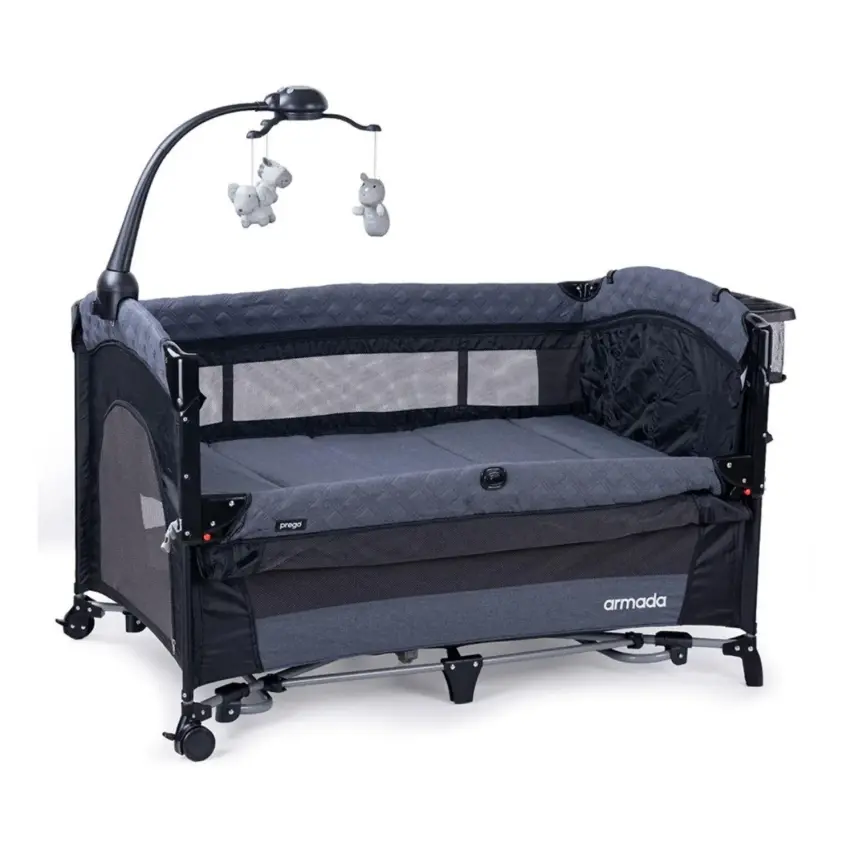 Prego 8067 Armada Anne Yanı Oyun Parkı 70x120 cm Füme - 3