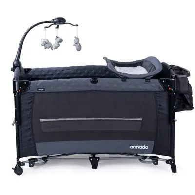 Prego 8067 Armada Anne Yanı Oyun Parkı 70x120 cm Füme - 4