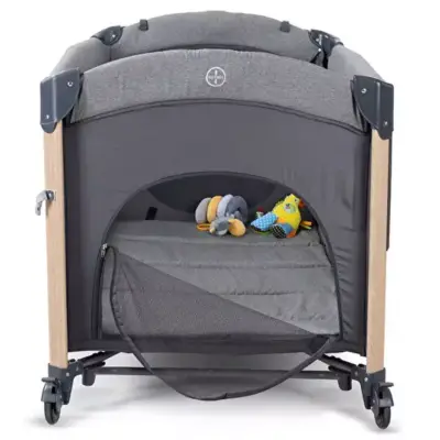 Prego 8069 Elips Plus Anne Yanı Oyun Parkı 70x120 cm Gri - 5