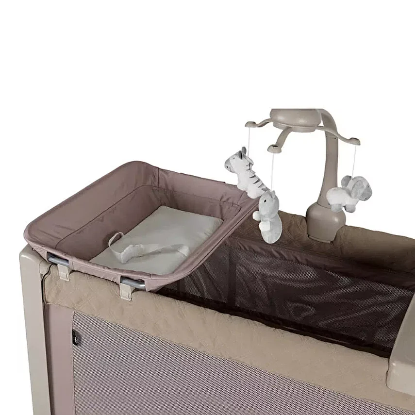 Prego 8077 Granada Anne Yanı Oyun Parkı 60x120 cm Bej - 5