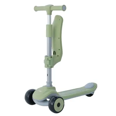 Prego Bluetooth Özellikli Işıklı Katlanabilir Nitro Scooter Yeşil (1)