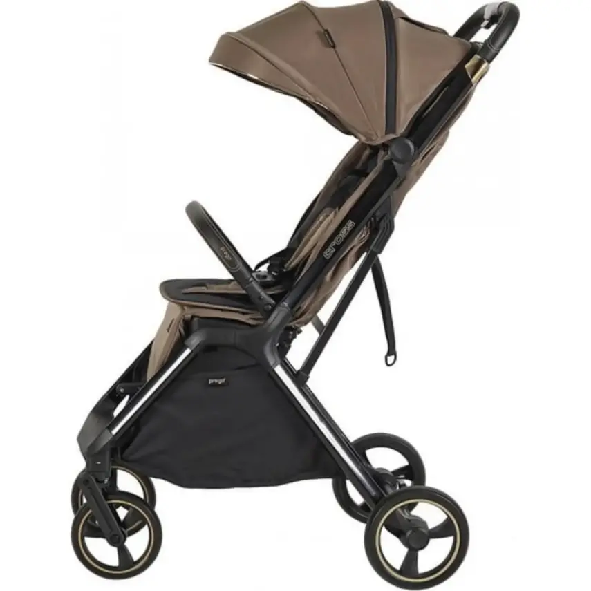Prego Cross Katlanabilir Kabin Boy Bebek Arabası Bej 2240 - 3