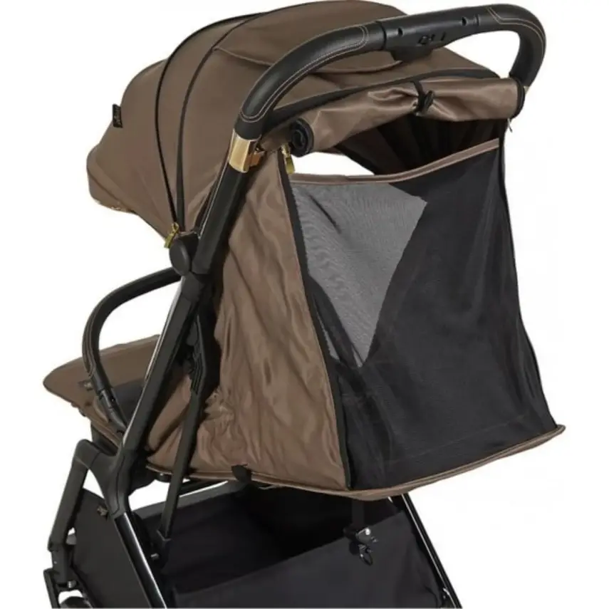 Prego Cross Katlanabilir Kabin Boy Bebek Arabası Bej 2240 - 5