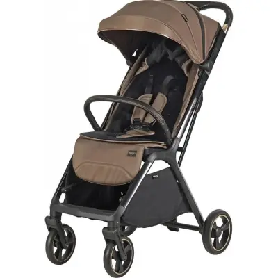 Prego Cross Katlanabilir Kabin Boy Bebek Arabası Bej 2240  (1)