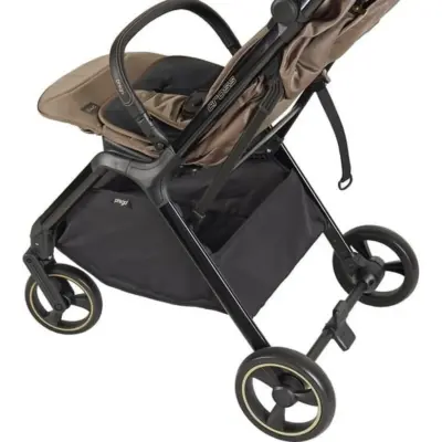 Prego Cross Katlanabilir Kabin Boy Bebek Arabası Bej 2240 - 7