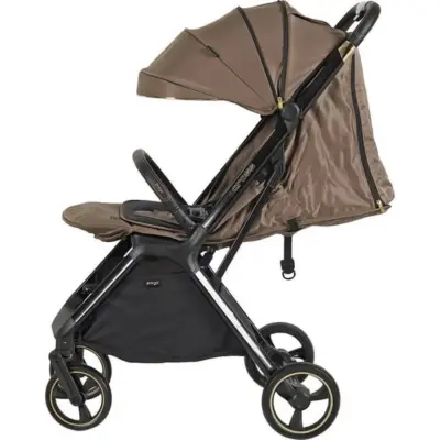 Prego Cross Katlanabilir Kabin Boy Bebek Arabası Bej 2240 - 6