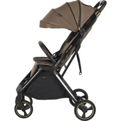 Prego Cross Katlanabilir Kabin Boy Bebek Arabası Bej 2240 - 4