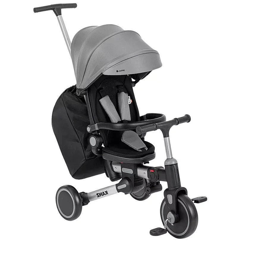 Kanz Trail Elite 7 in 1 Katlanabilir Çocuk Bisikleti Gri - 1
