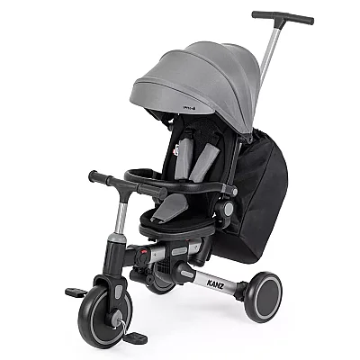 Kanz Trail Elite 7 in 1 Katlanabilir Çocuk Bisikleti Gri (1)